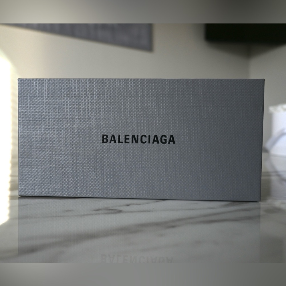 Balenciaga Sunglasses Case with tag